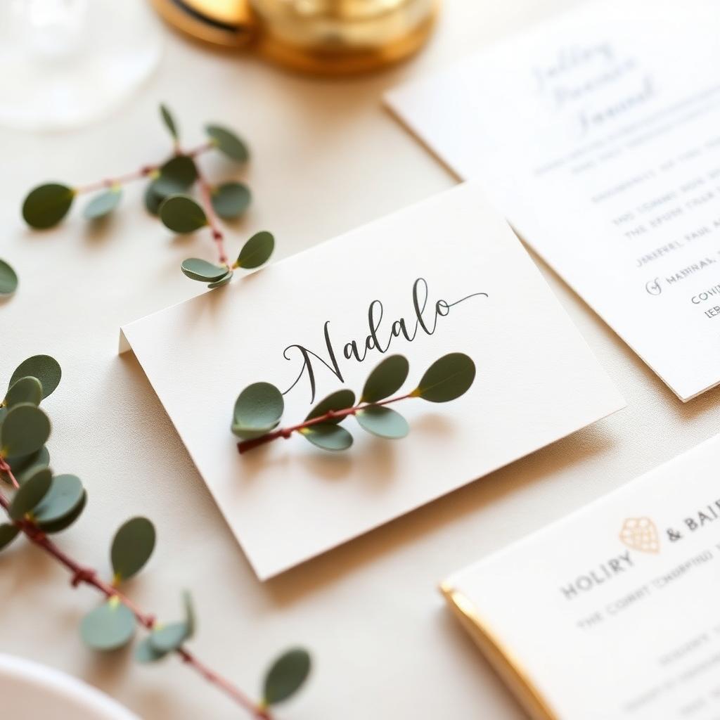 Escort Cards